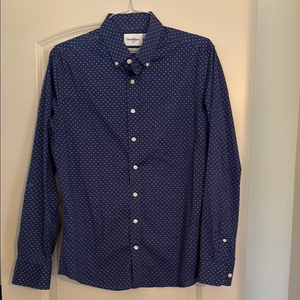 Goodfellow & Co Blue Casual Button Down Shirt